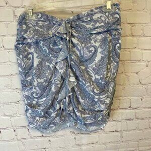 For Love and  Lemons NWOT Paisley print ruffle mini skirt size small